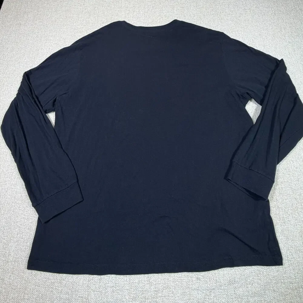 Marmot Men XL Black Long Sleeve Graphic T Shirt Outdoor Casual Performance
